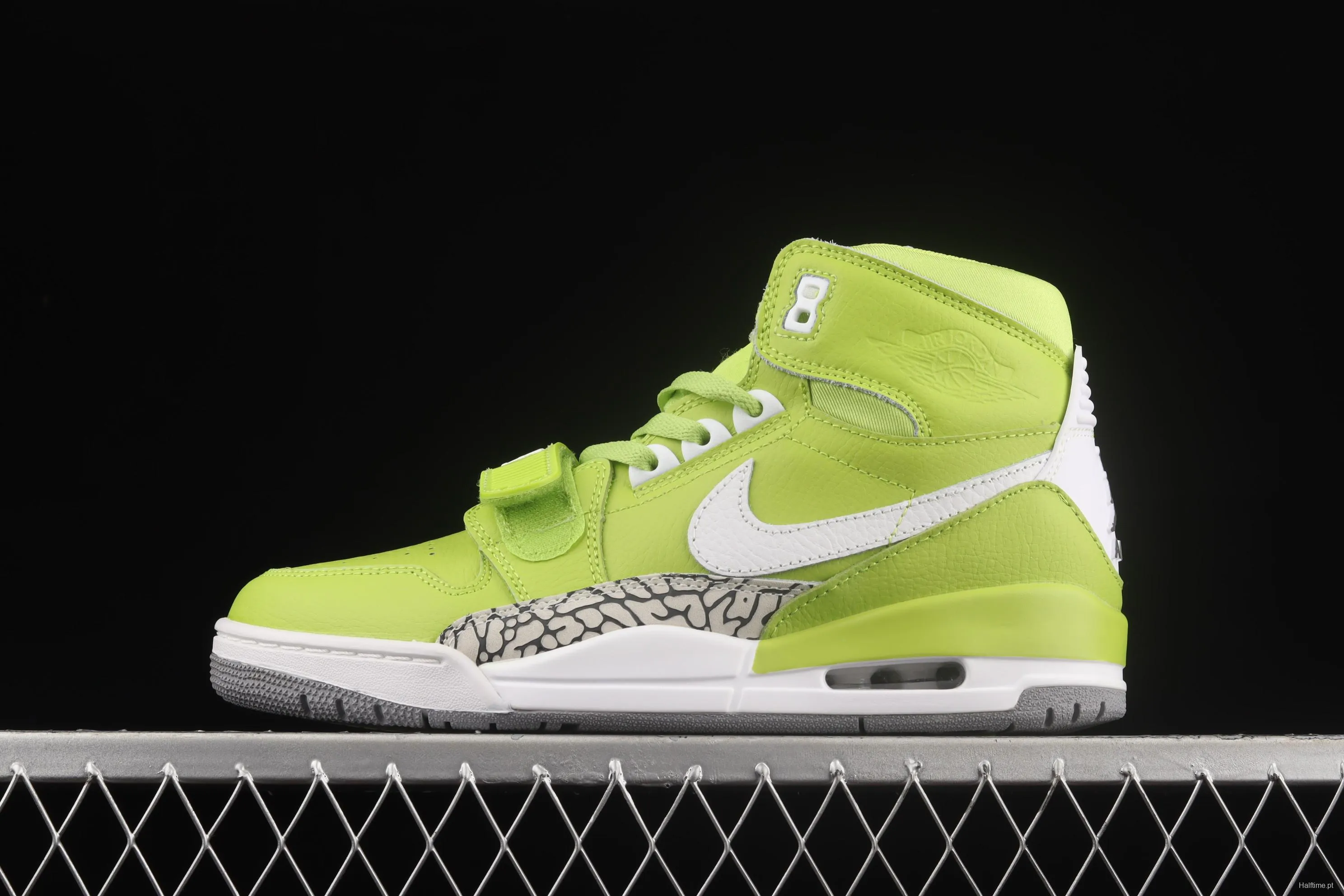 Jordan Legacy 312 apple green color Velcro three-in-one board shoes AQ4160-301