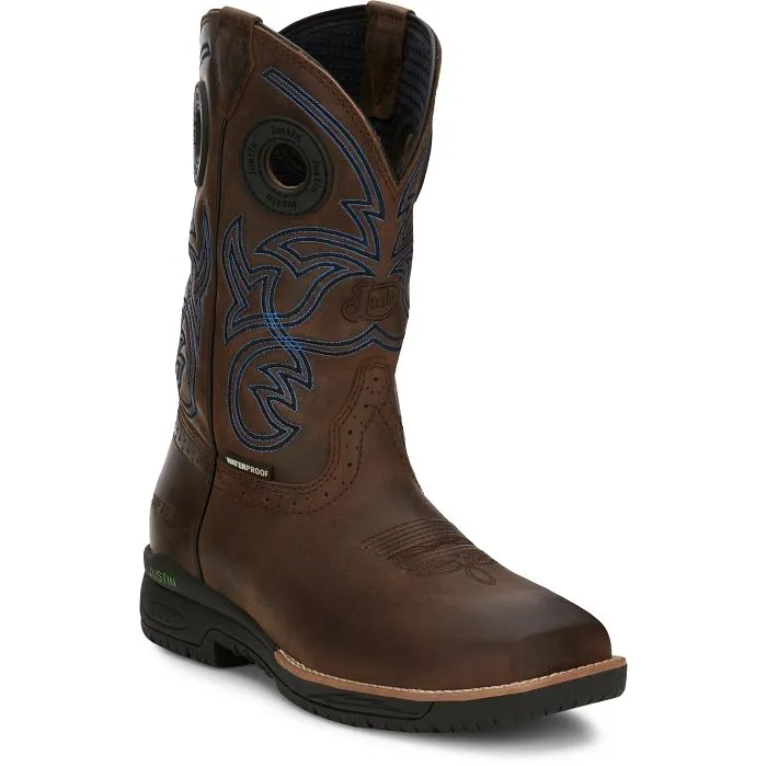 Justin Nitread 11′ Composite Toe Work Boots-Toffee Brown