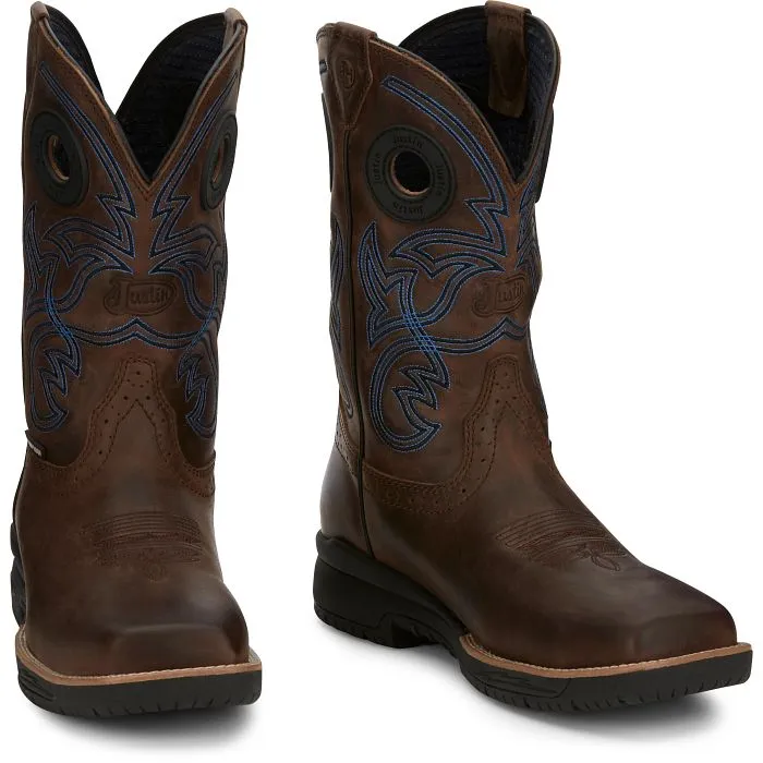 Justin Nitread 11′ Composite Toe Work Boots-Toffee Brown