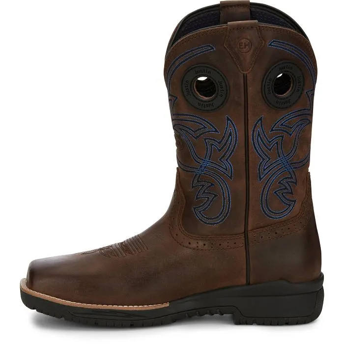 Justin Nitread 11′ Composite Toe Work Boots-Toffee Brown