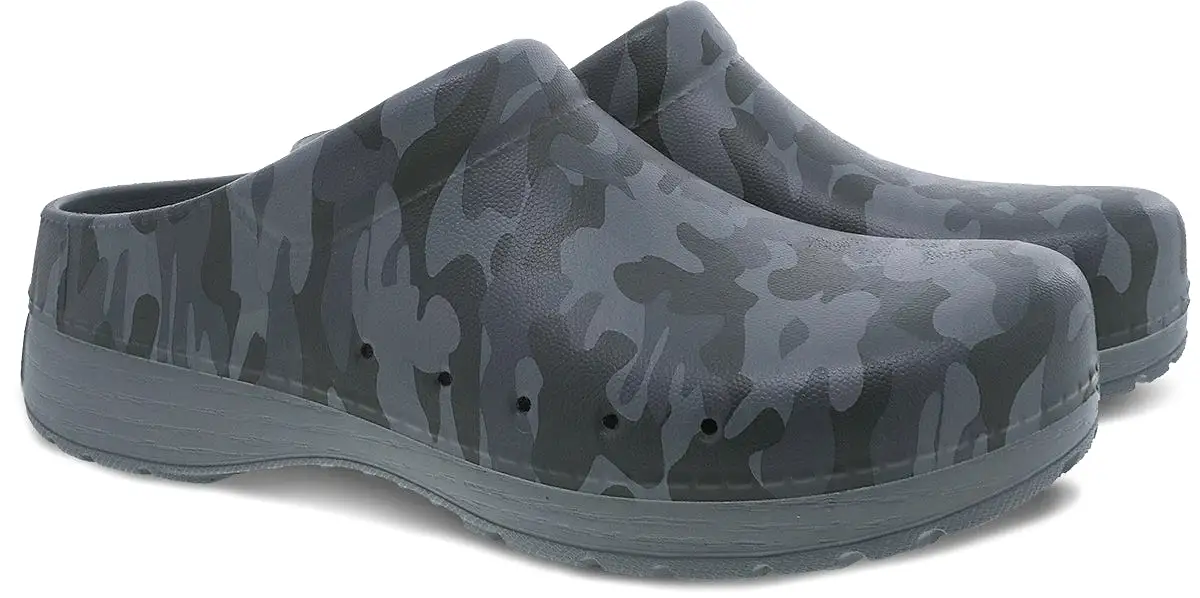 Kane Mens Grey Camo Molded