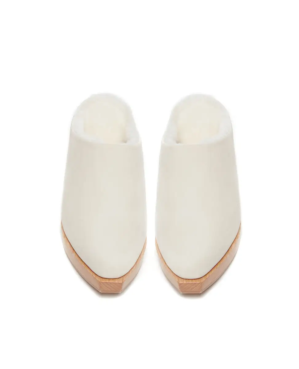 Kera Shearling Clog