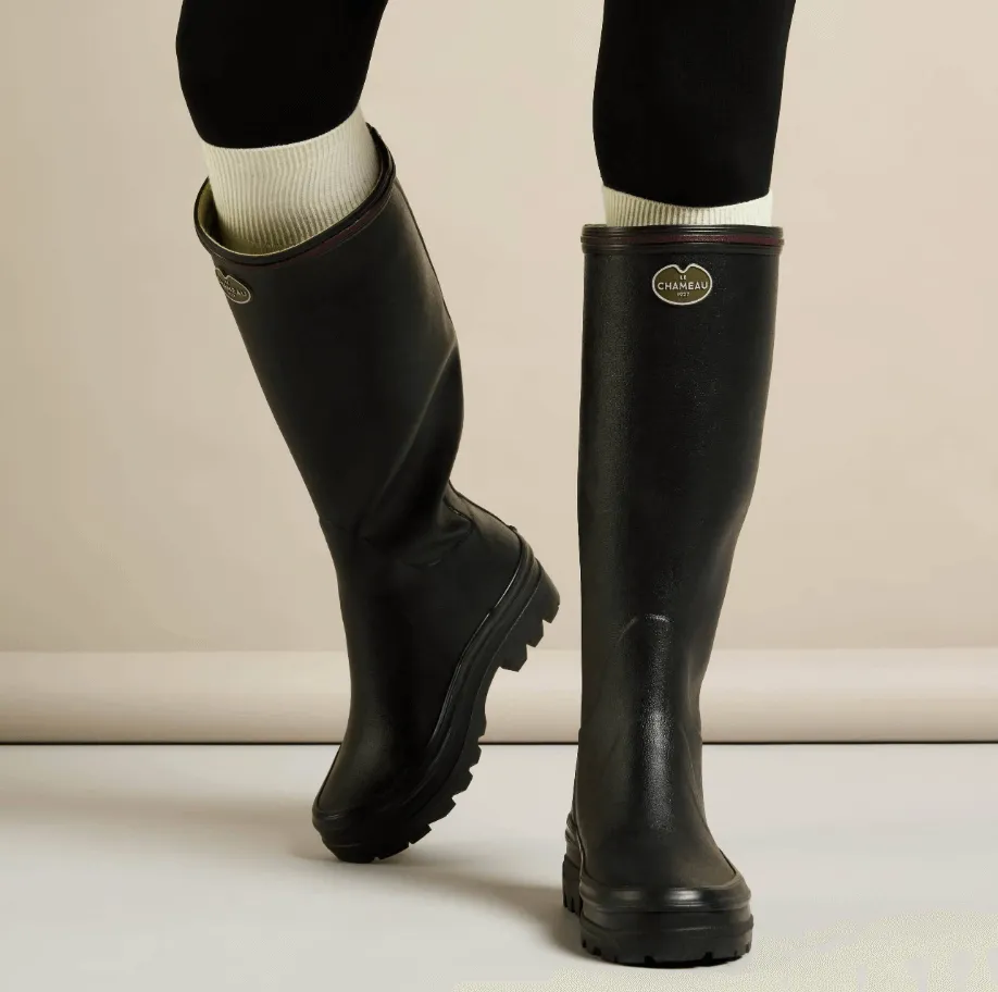 Le Chameau W Giverny Jersey Lined Boot -  at CCW Clothing