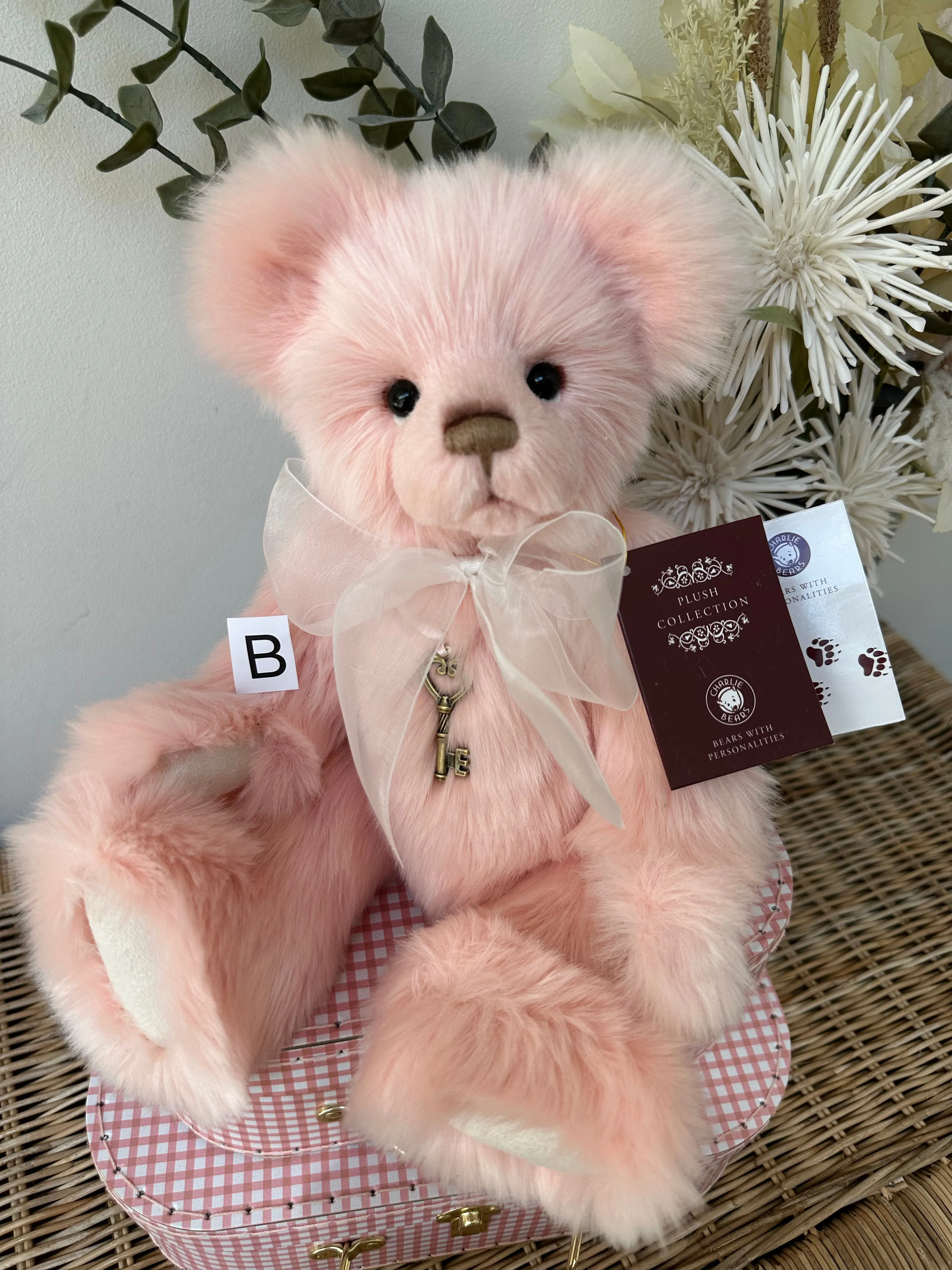 Lowena Charlie Bears Secrets Collection Plush Teddy Bear