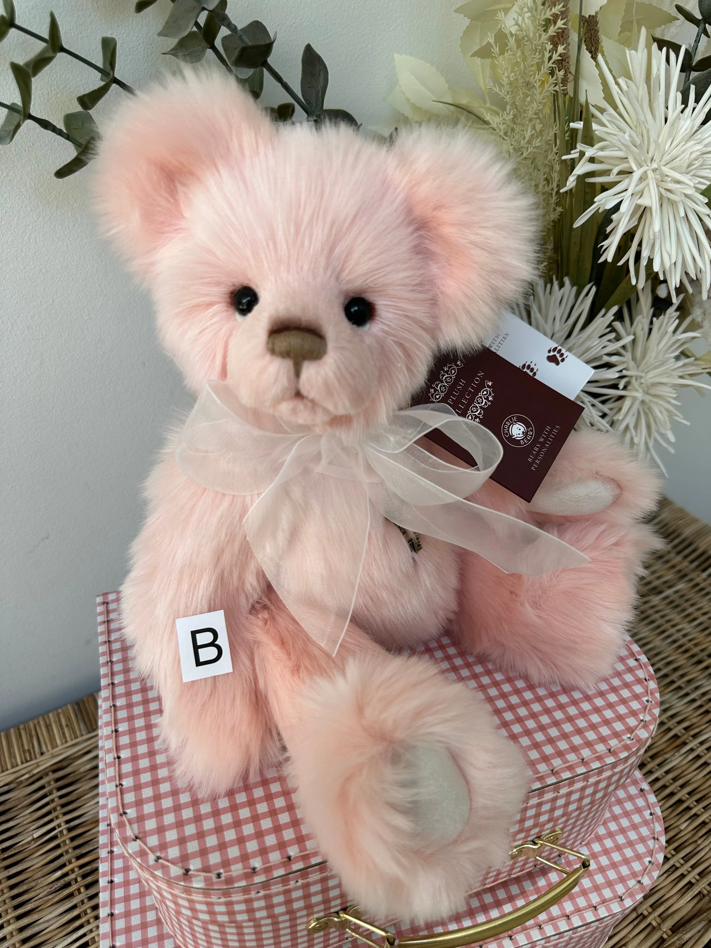 Lowena Charlie Bears Secrets Collection Plush Teddy Bear