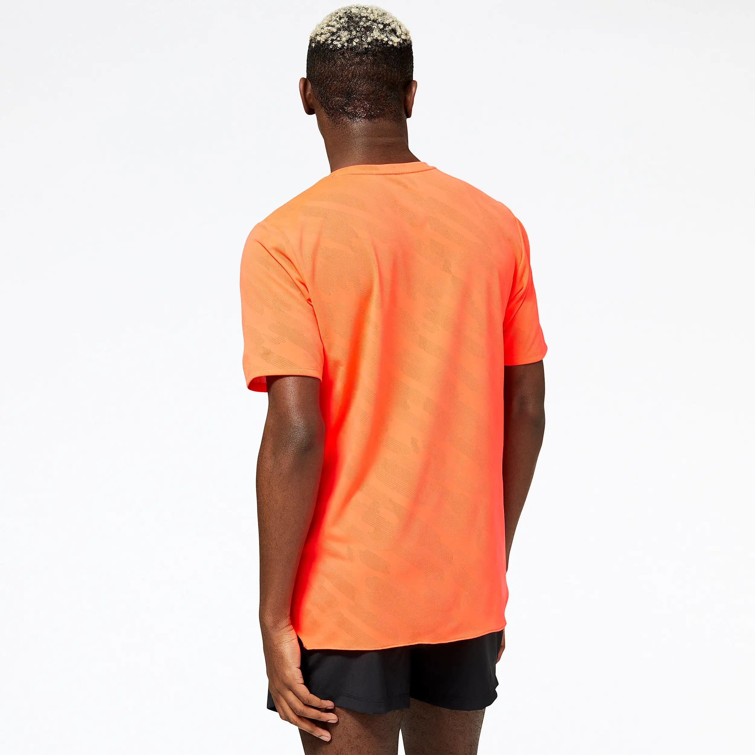 M New Balance Q Speed Jacquard Short Sleeve