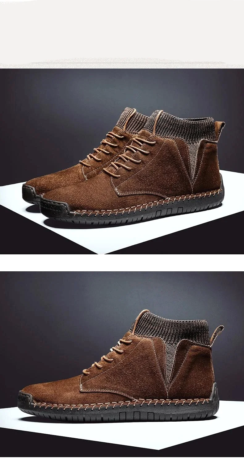 Men Fashion Casual Ankle Boots