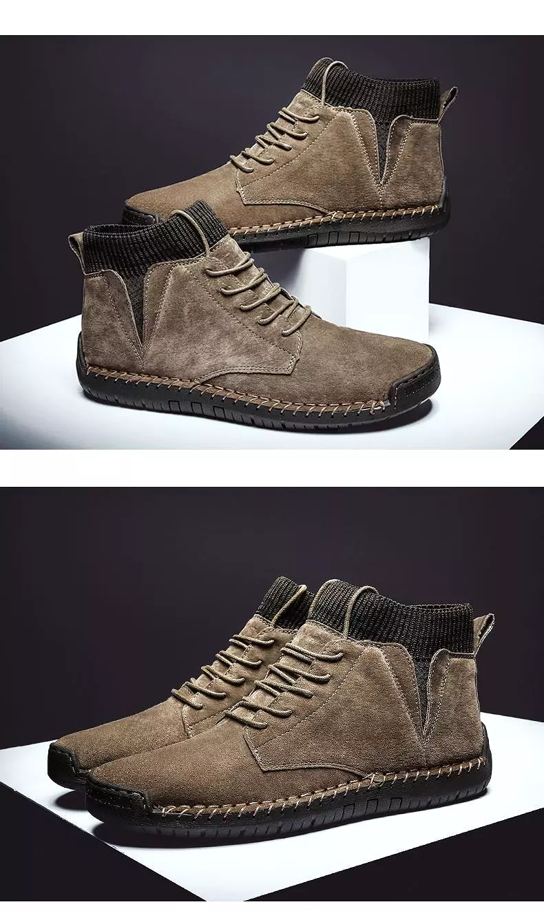 Men Fashion Casual Ankle Boots