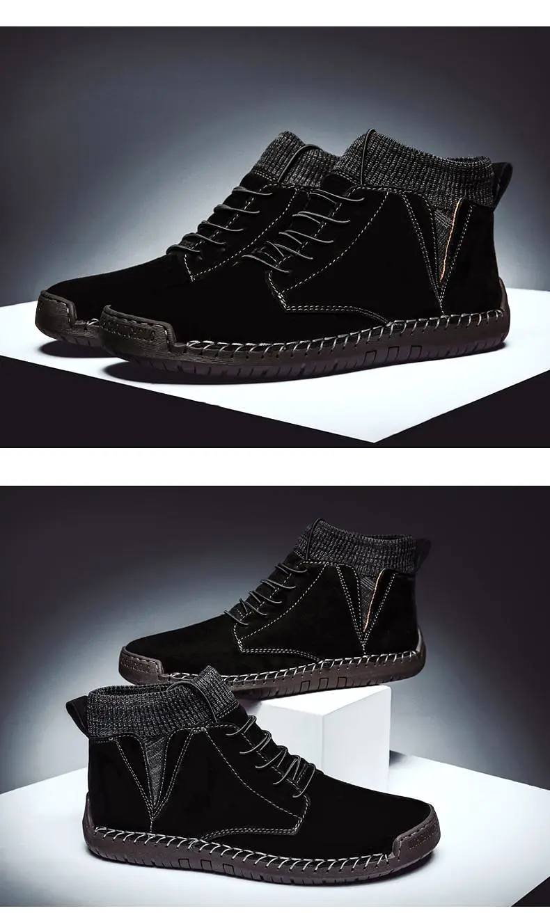 Men Fashion Casual Ankle Boots