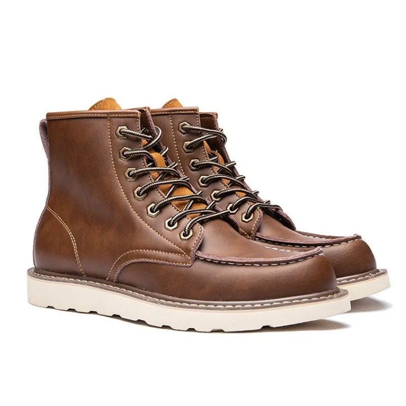 Men's Work Boots Non-slip & Waterproof B008