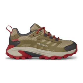 Merrell  Boy's Moab Speed 2 Low Waterproof - Scarpe da trekking - Bambino