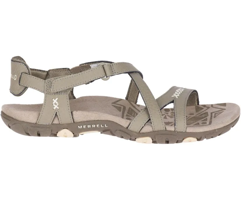 Merrell Sandspur Rose Leather Sandal Womens - A One Clothing