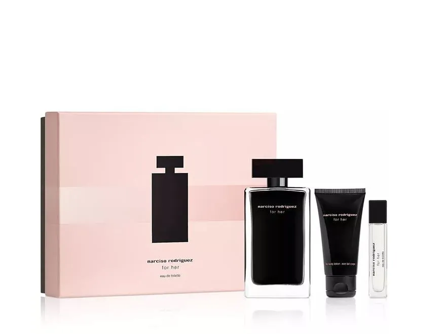 Narciso Rodriguez 3 piece For Her Eau de Toilette Gift Set