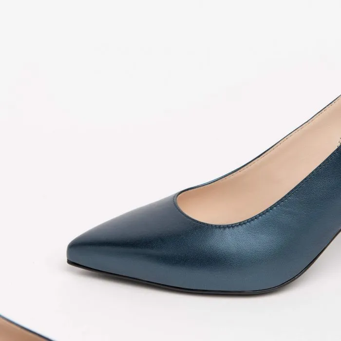 NeroGiardini Navy Slingback Shoe - Gillanders.ie Town & Country Clothing