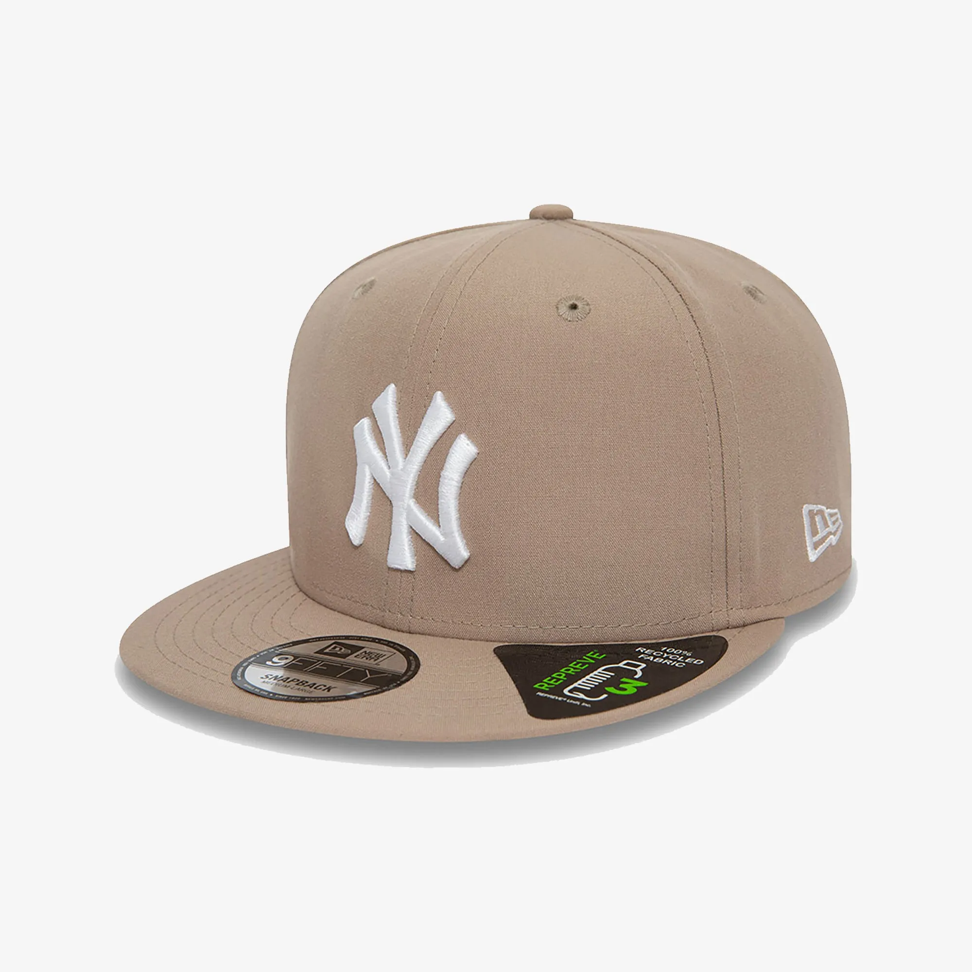 NEW YORK YANKEES MLB REPREVE BROWN 9FIFTY ADJUSTABLE CAP 'BROWN'