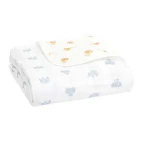 Organic Cotton Dream Blanket - Animal Kingdom