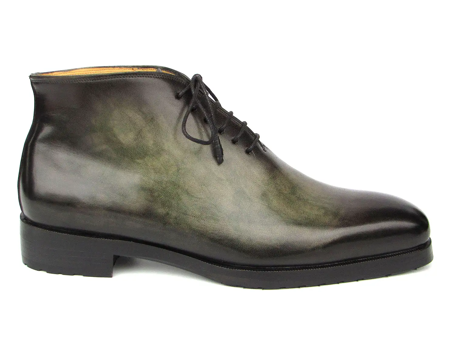 Paul Parkman Men's Green Patina Ankle Boots - 791GRN57