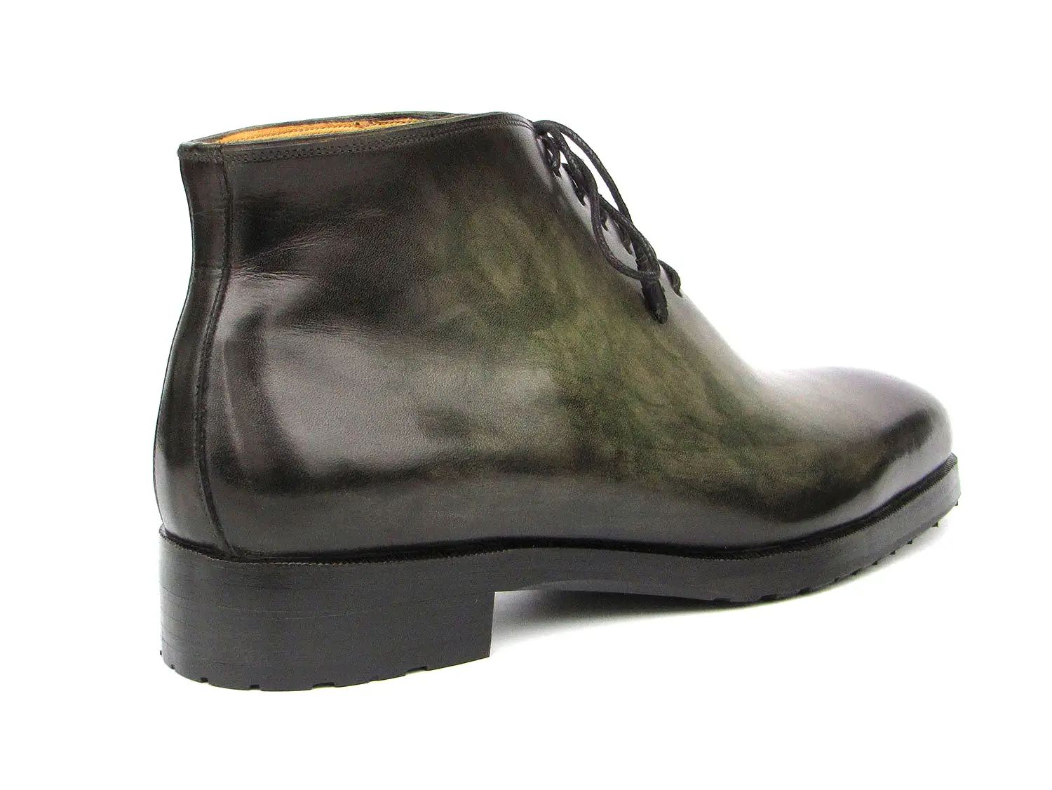 Paul Parkman Men's Green Patina Ankle Boots - 791GRN57