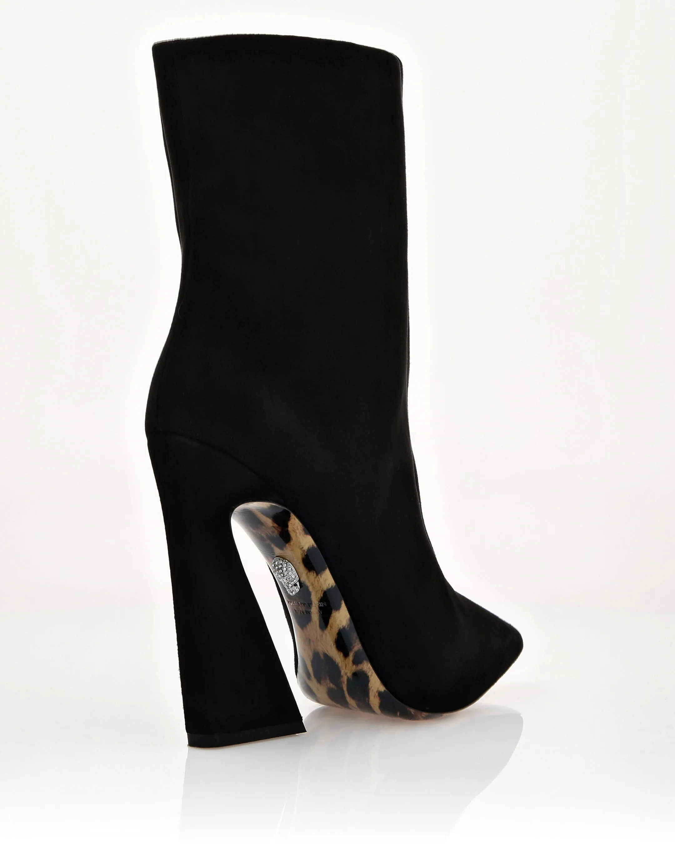 PHILIPP PLEIN bootie high heels Leopard