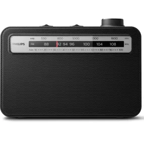 Philips TAR2506 Portable Radio Analog FM/MW 3.5 Speaker