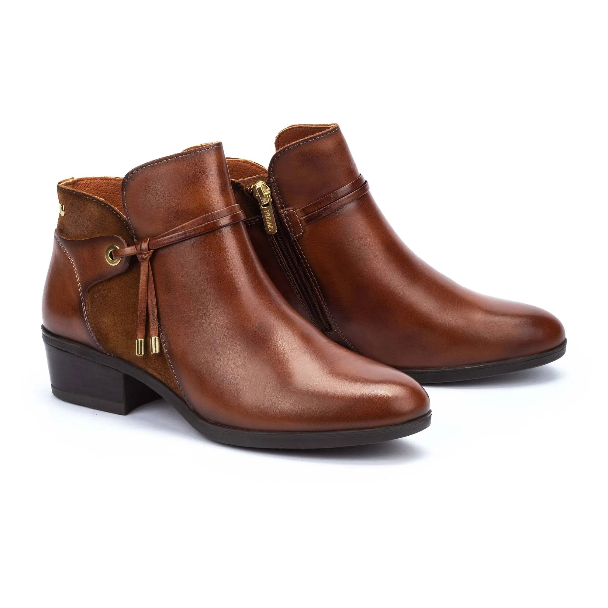 Pikolinos Women’s Daroca Leather Boots-Cuero