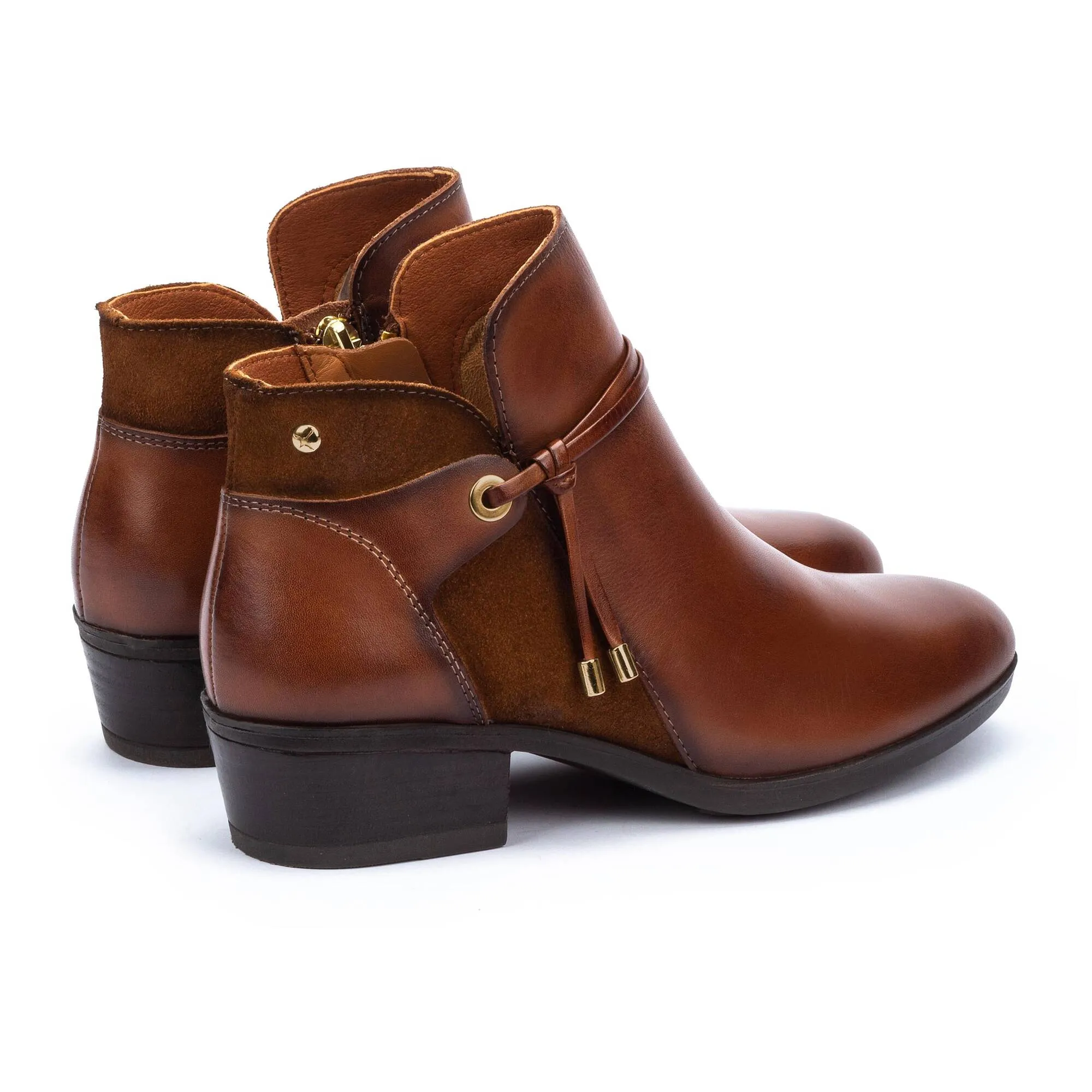 Pikolinos Women’s Daroca Leather Boots-Cuero