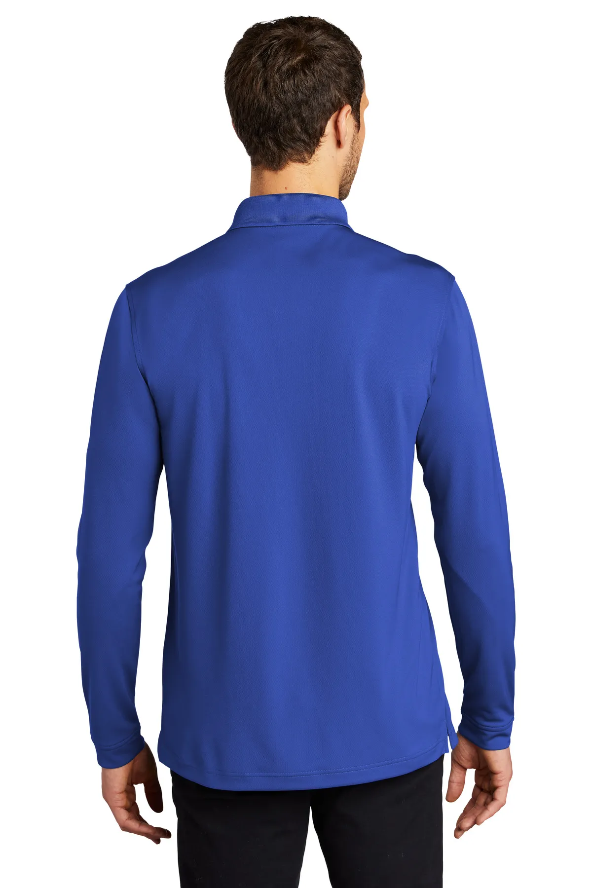 Port Authority Clothing K110LS Port Authority    Dry Zone    UV Micro-Mesh Long Sleeve Polo SKU: K110LS