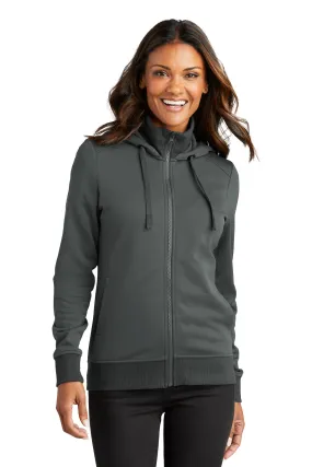 Port Authority Clothing L814 Port Authority Ladies Smooth Fleece Hooded Jacket SKU: L814