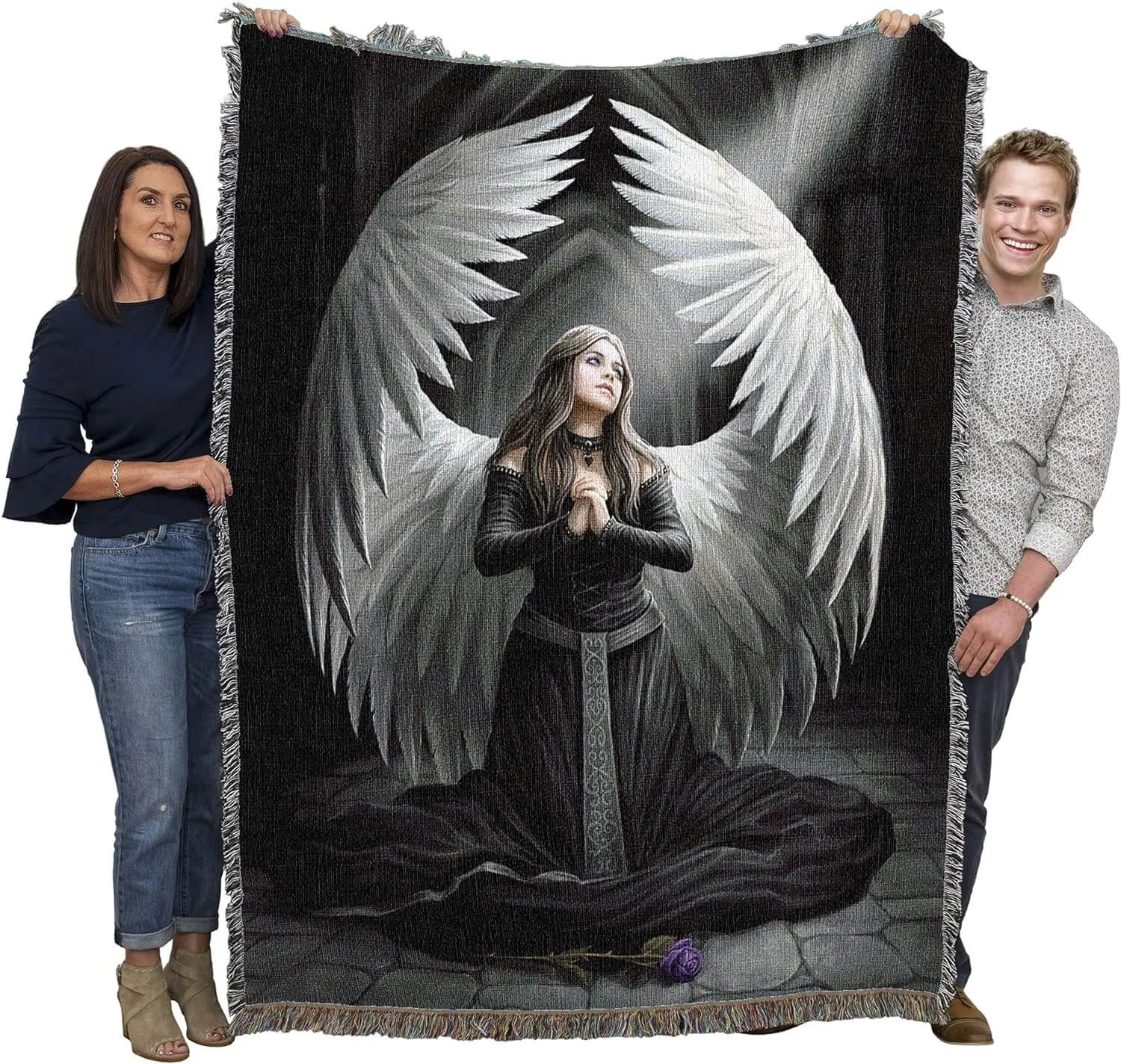 Prayer for the Fallen Tapestry Blanket