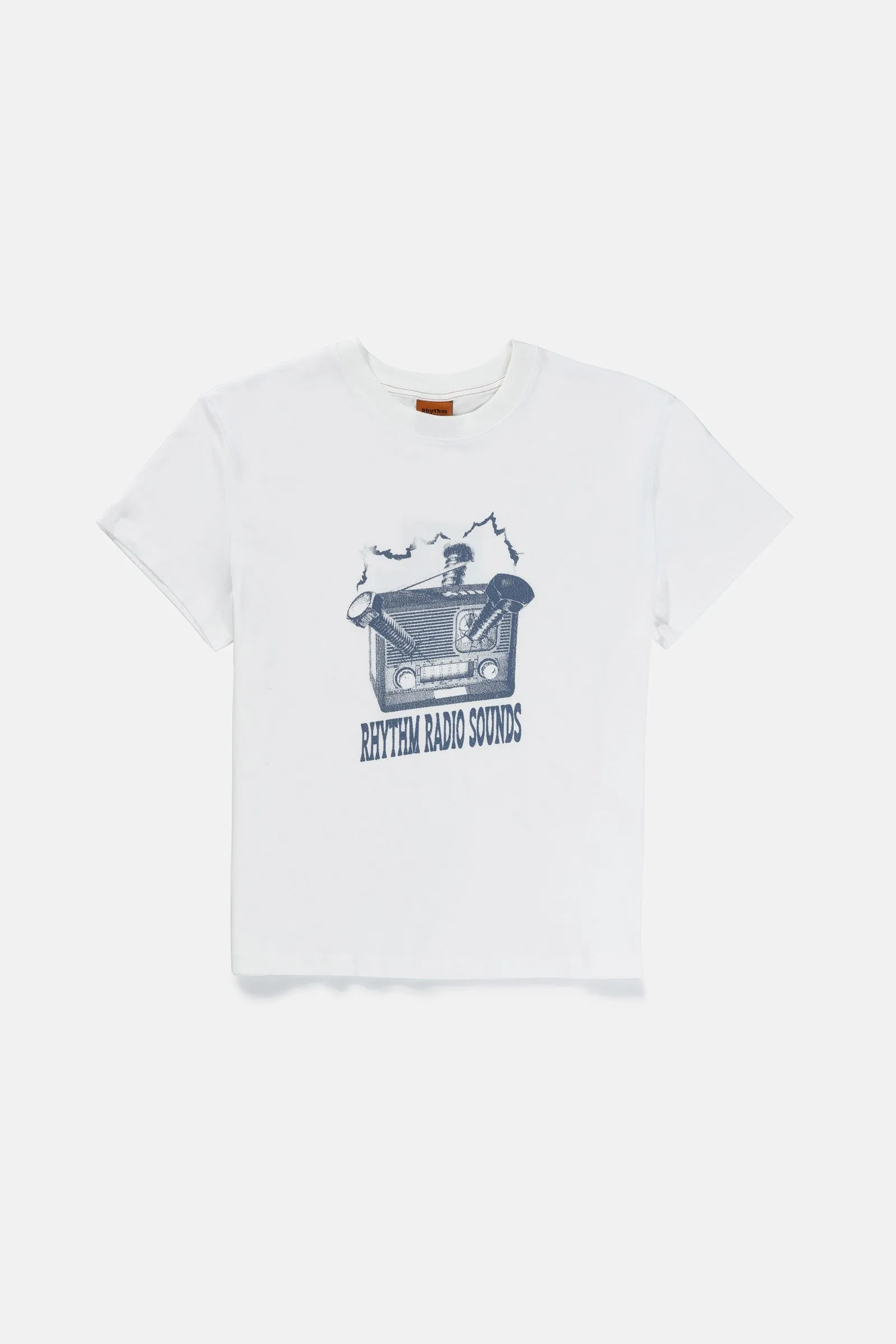 Radio Band Ss T Shirt Vintage White