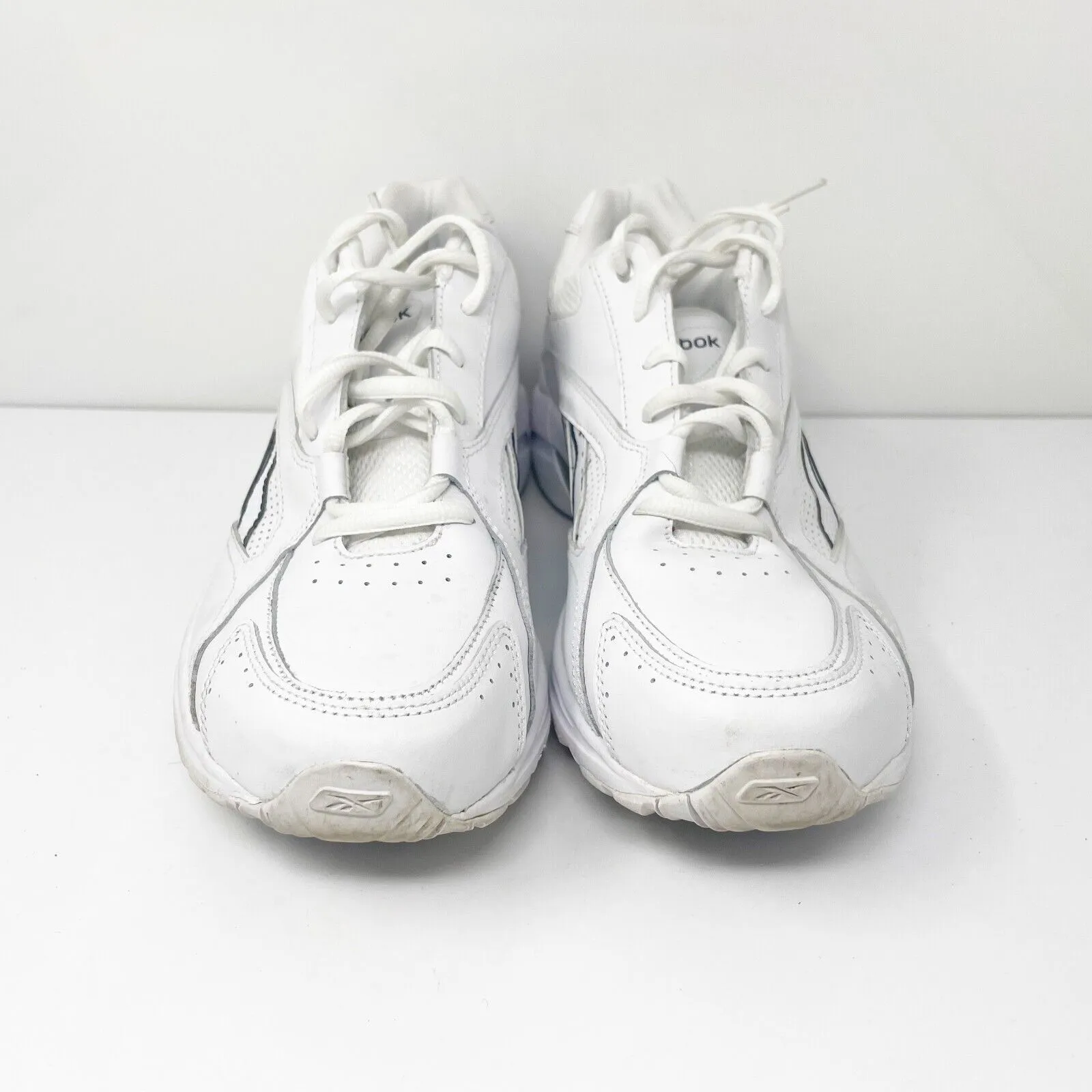 Reebok Mens Lifewalk DMX MAX 237476 White Casual Shoes Sneakers Size 10