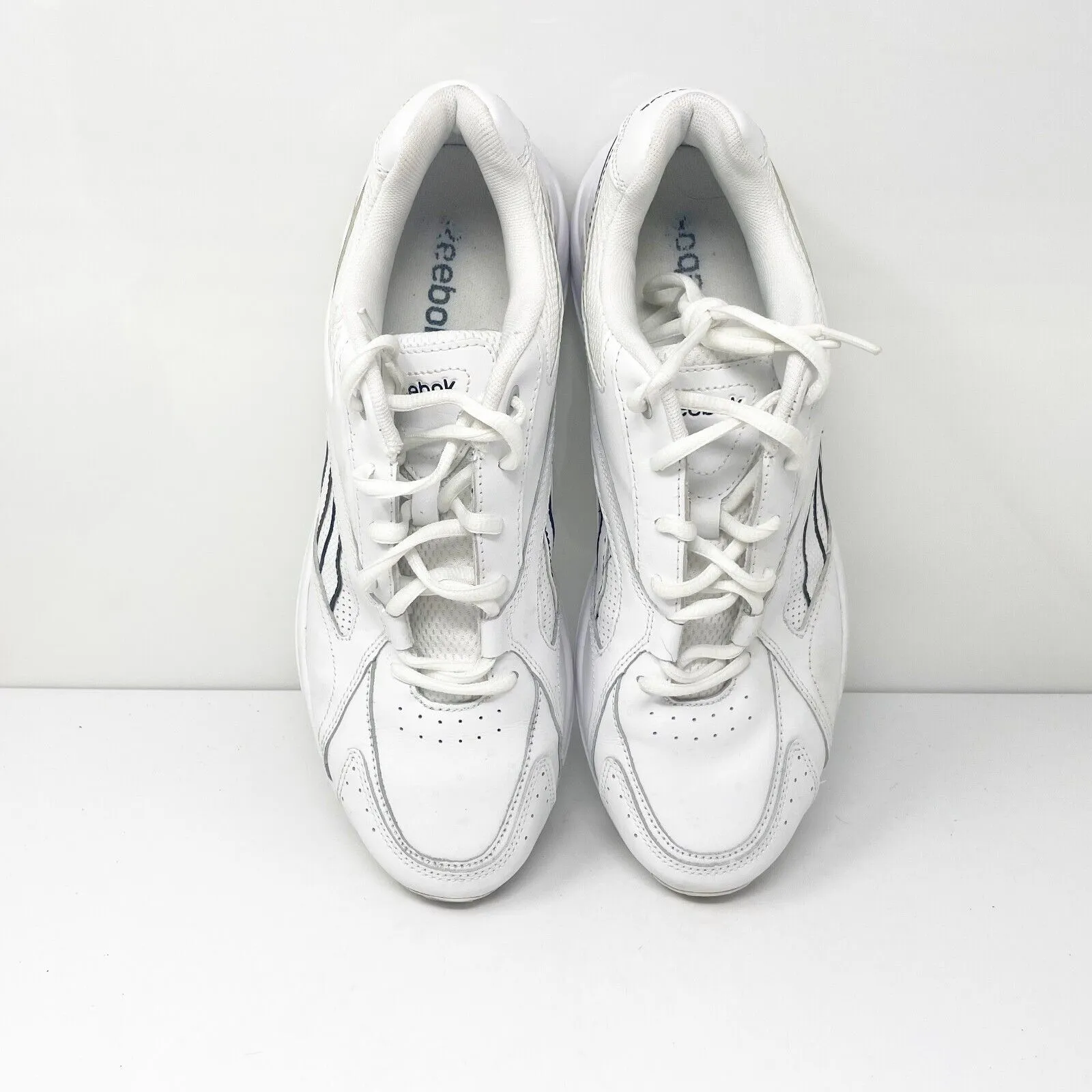 Reebok Mens Lifewalk DMX MAX 237476 White Casual Shoes Sneakers Size 10