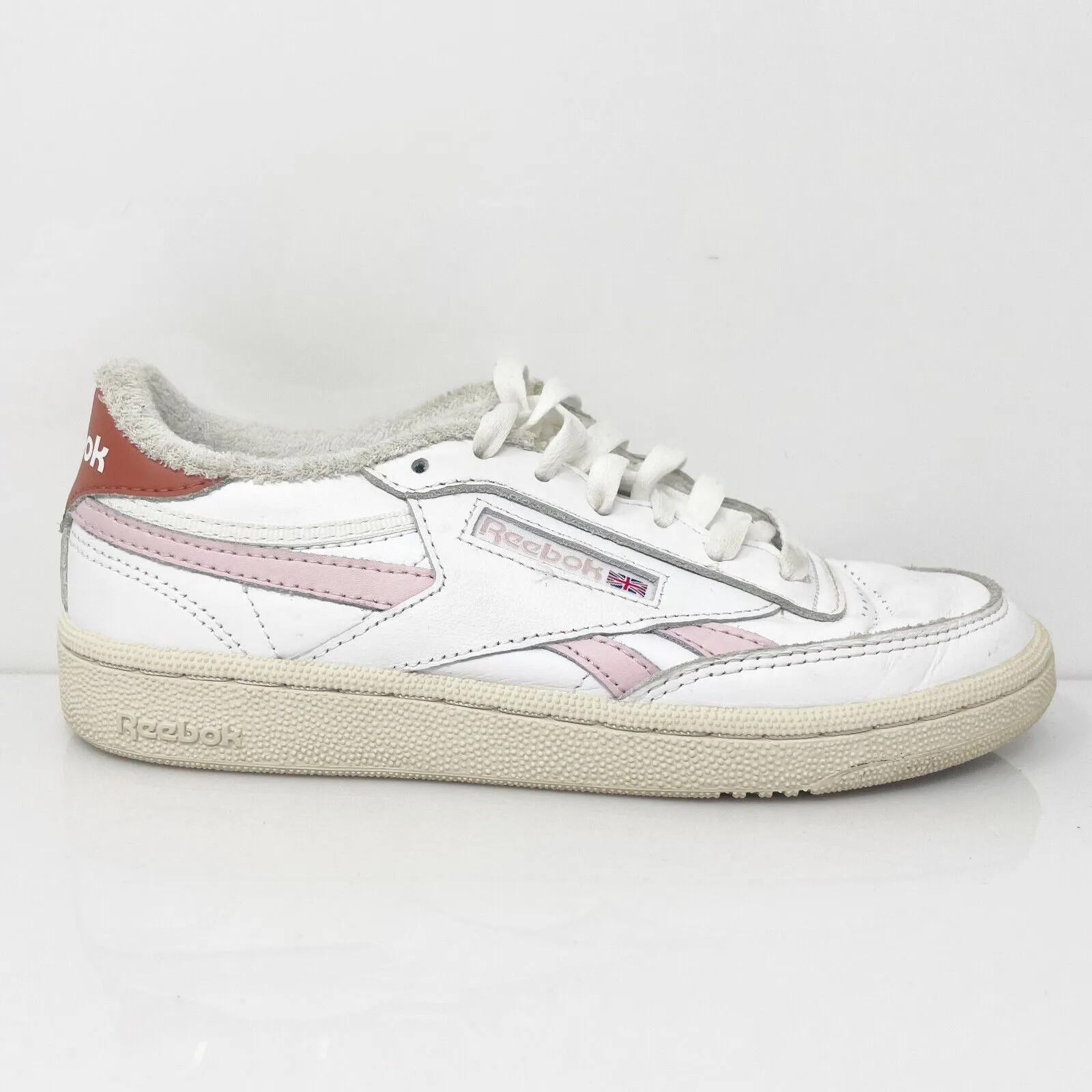 Reebok Womens Club C Revenge H68693 White Casual Shoes Sneakers Size 6