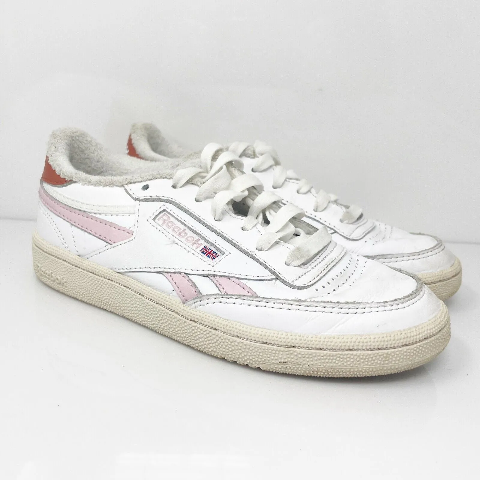 Reebok Womens Club C Revenge H68693 White Casual Shoes Sneakers Size 6