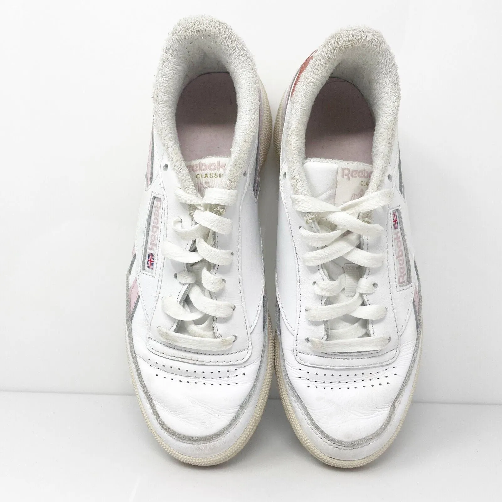 Reebok Womens Club C Revenge H68693 White Casual Shoes Sneakers Size 6