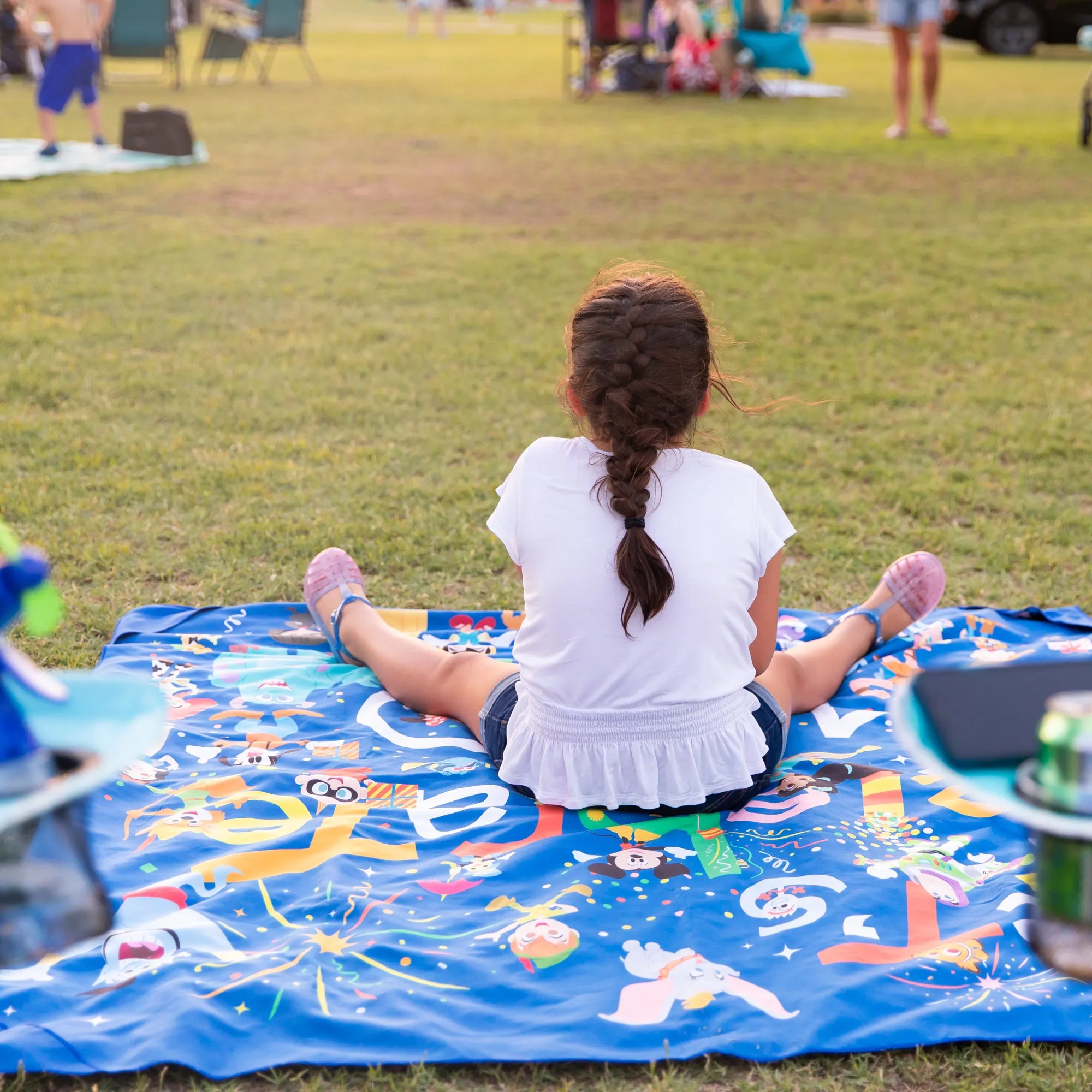 Reversible Roll & Go Blanket, Disney 100 Years Celebration