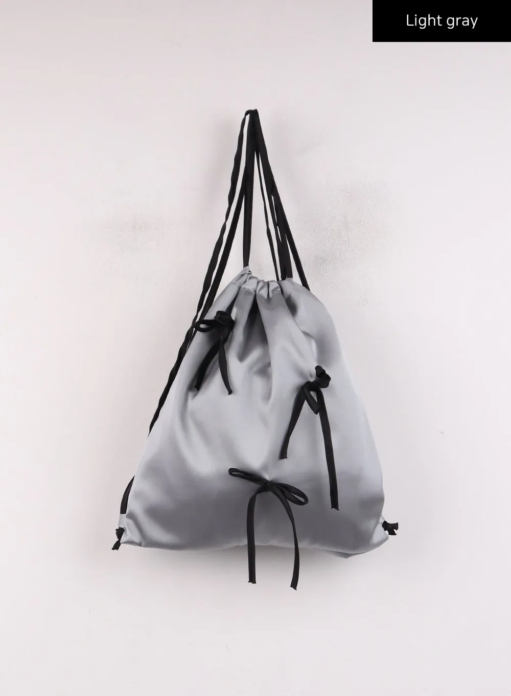 Ribbon Detail Gym Sack IJ419