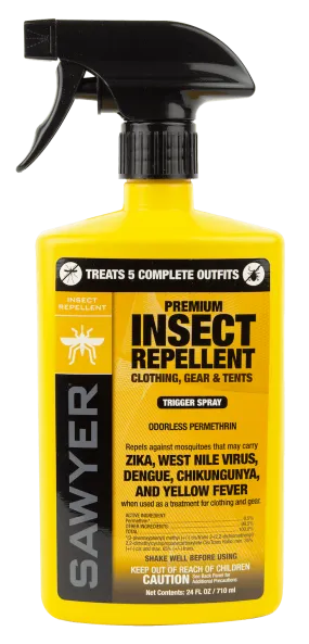 Sawyer Permethrin Insect Repellent for Clothing Gear and Tents - 24 oz.