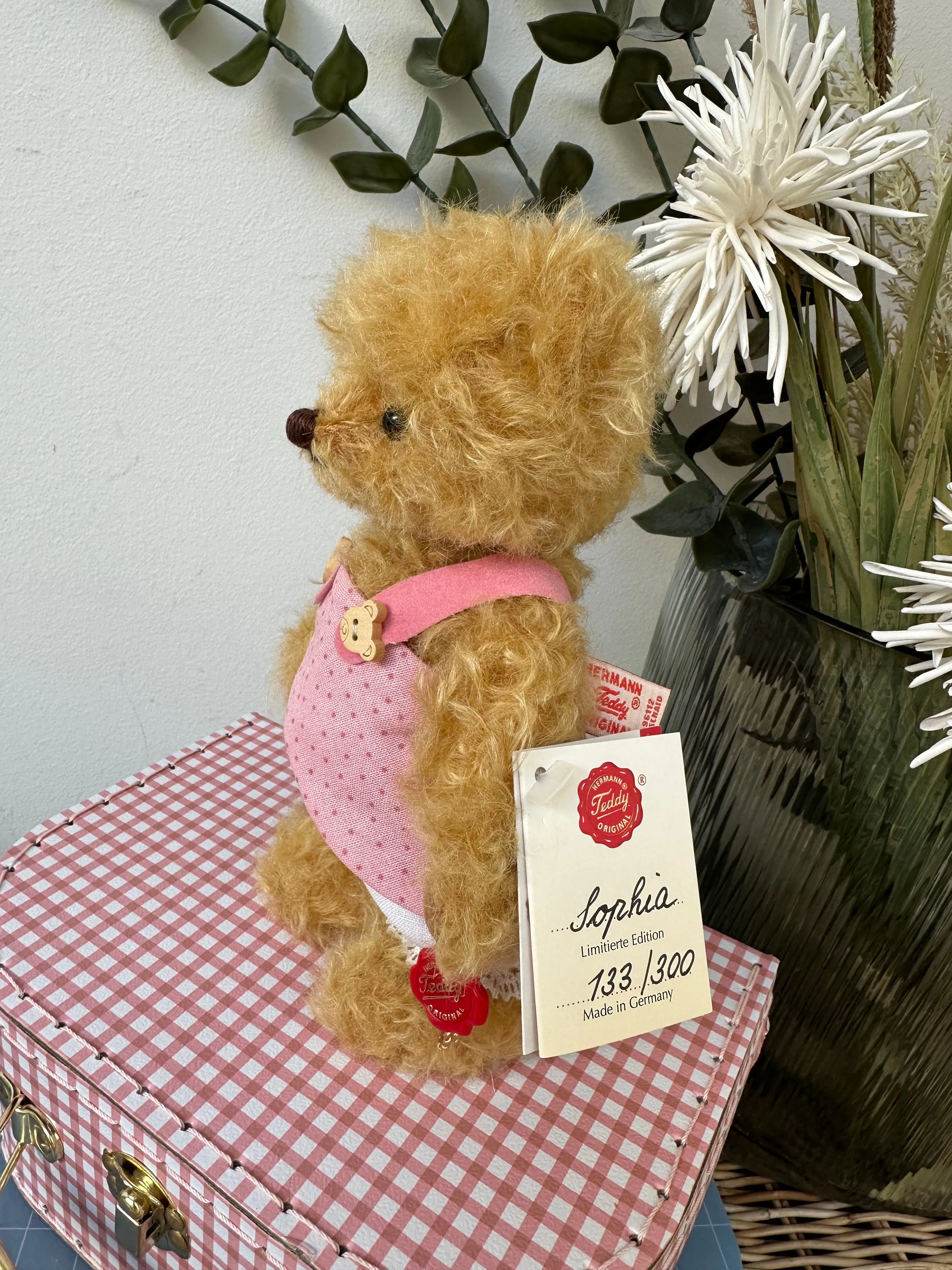 Sophia Hermann Original Limited Edition Collectable 19cm Teddy Bear No 133