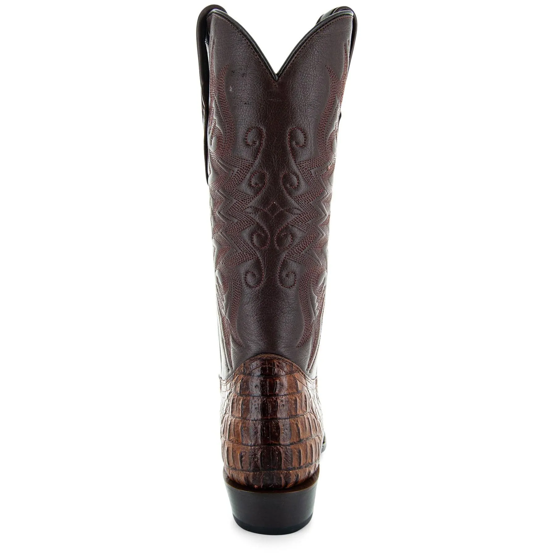 Soto Boots Men's Gator Tail Print Cowboy Boots (H7006)