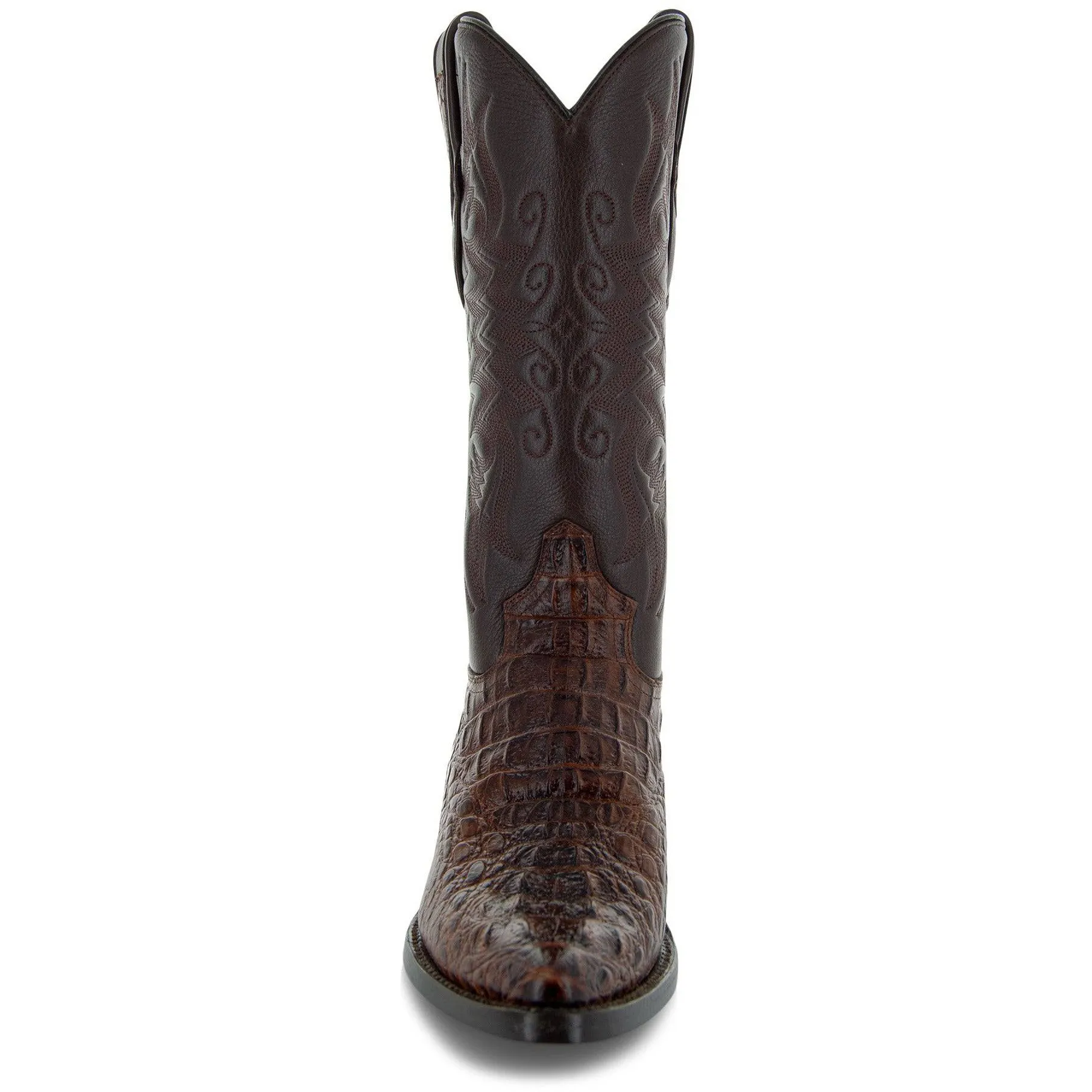 Soto Boots Men's Gator Tail Print Cowboy Boots (H7006)