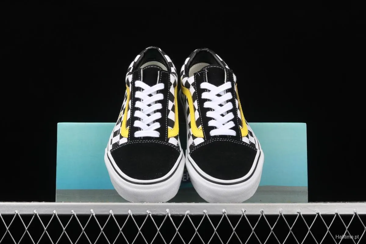 SpongeBob x Vans Old Skool co-signed VN0A38G19EK low-top casual board shoes.