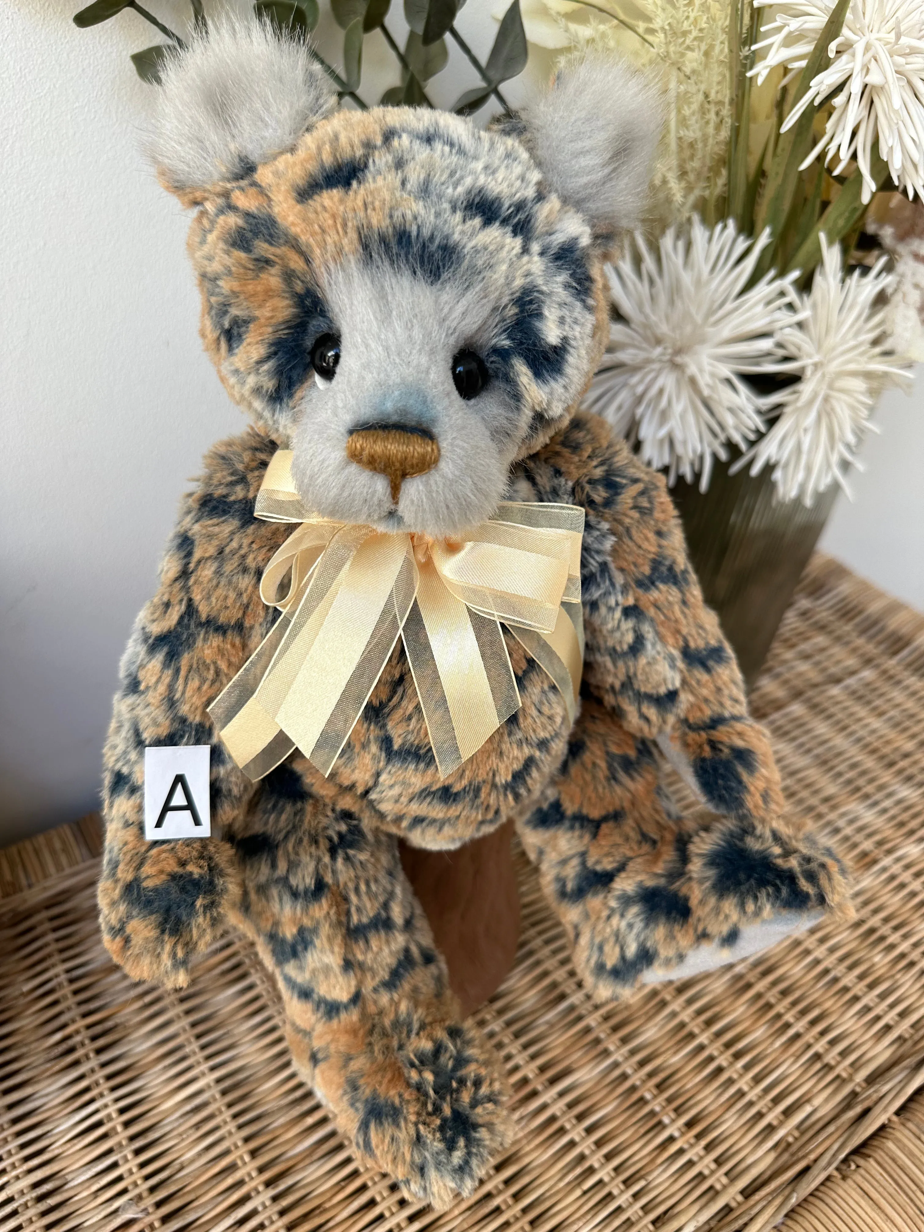 Ticker-Tape Charlie Bears Secrets Collection Plush Teddy Bear