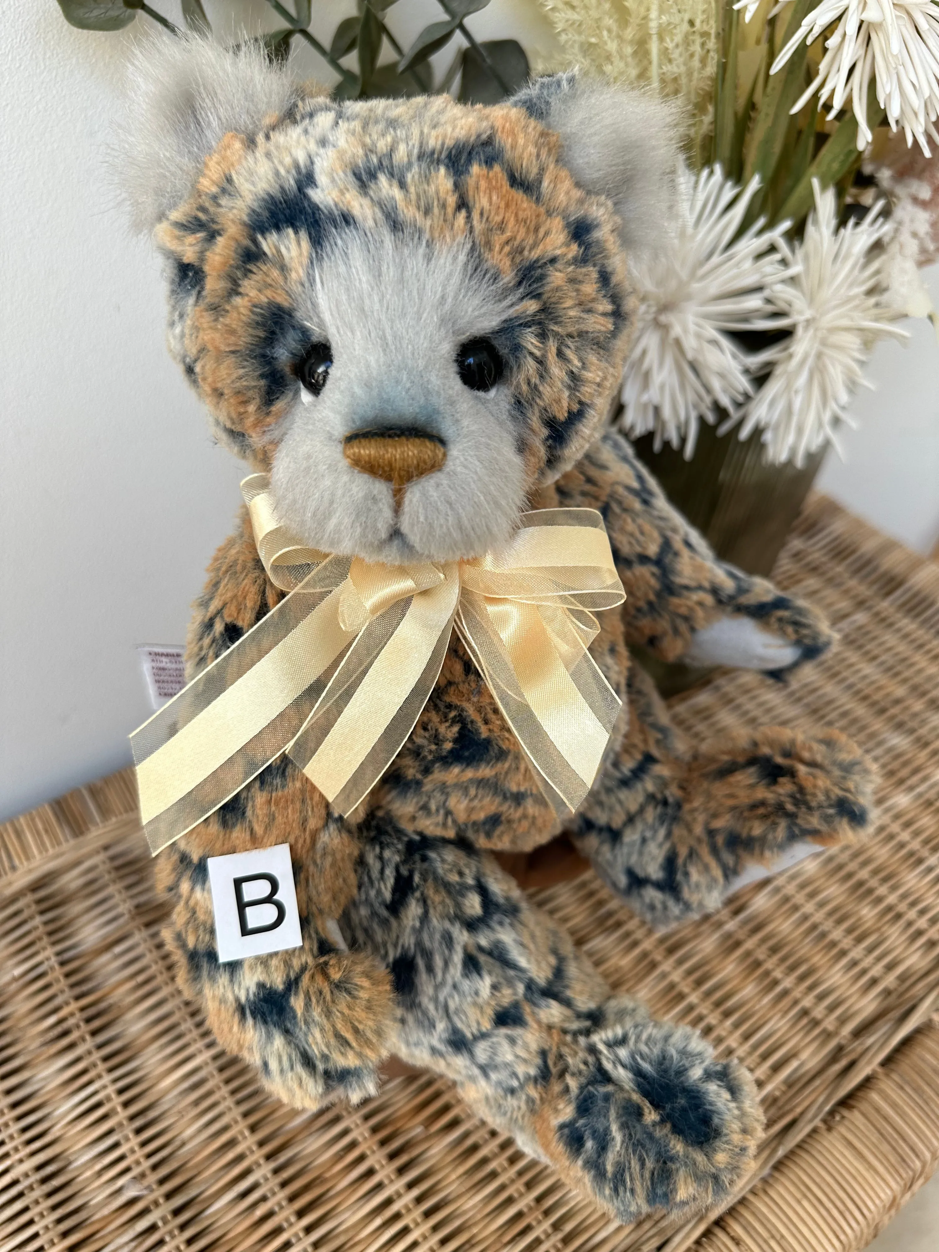 Ticker-Tape Charlie Bears Secrets Collection Plush Teddy Bear