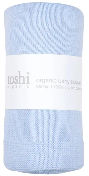 Toshi Organic Blanket Snowy SEABREEZE