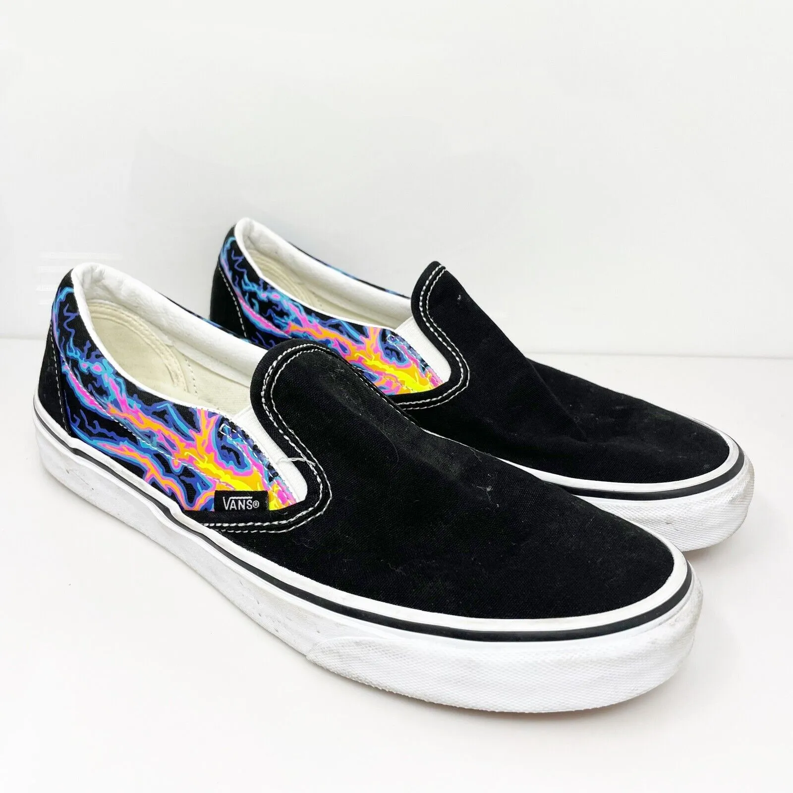 Vans Unisex Classic 751505 Black Casual Shoes Sneakers Size M 9.5 W 11