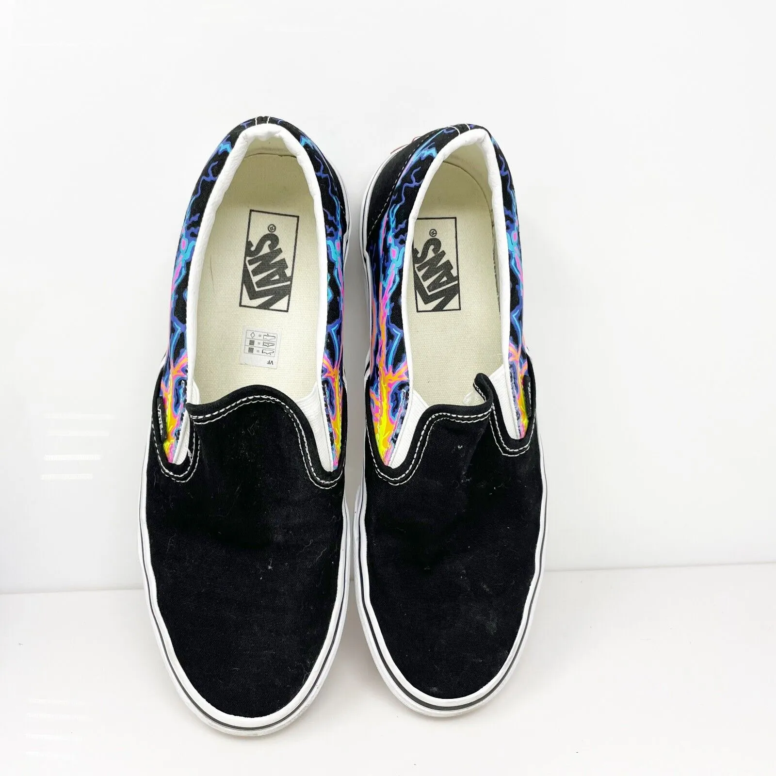 Vans Unisex Classic 751505 Black Casual Shoes Sneakers Size M 9.5 W 11