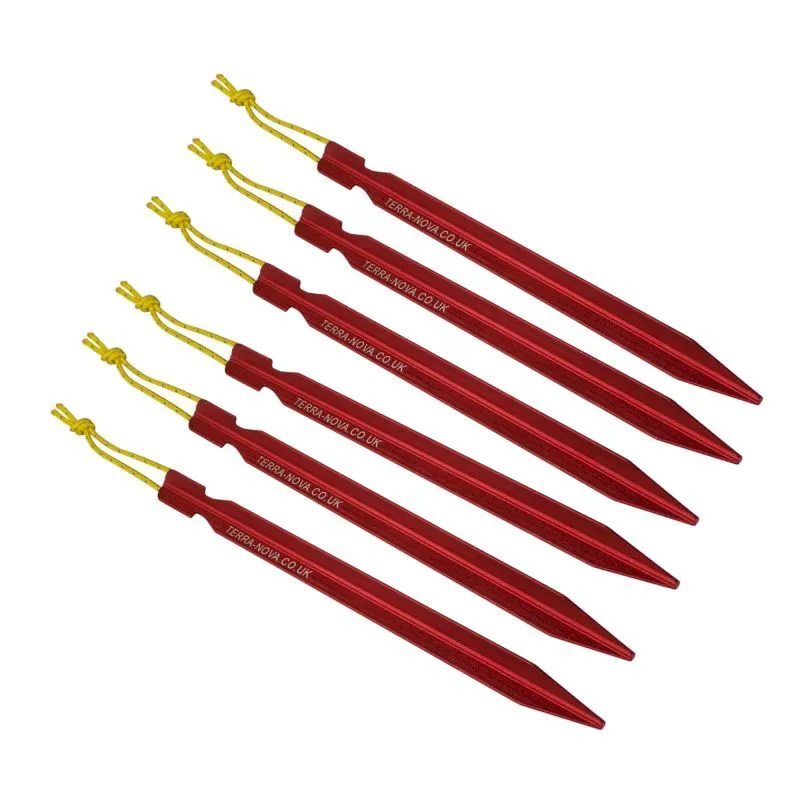 Wild Country  Terra Firma Tent Peg x 6 - Pichetti da tenda