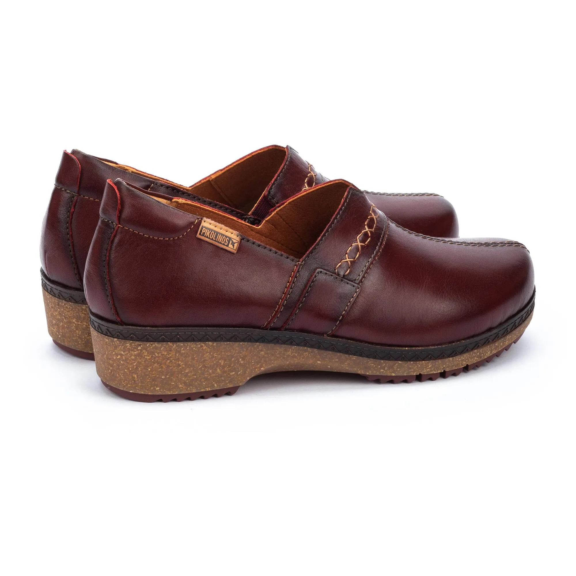 Women's Pikolinos Granada Closed Heel Clogs Color: Arcilla