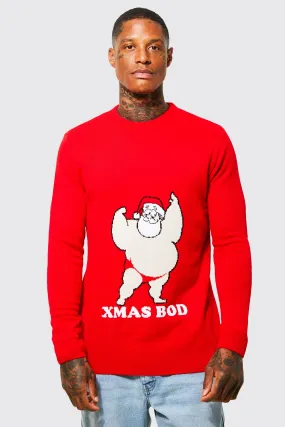 Xmas Bod Christmas Sweater